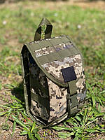 Армійський місткий підсумок для зберігання аптечних засобів з тримачем для бинтів, тактична сумка