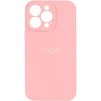 Чехол Silicone Case Full Camera with Frame для iPhone 13 Pro Max Цвет 06.Light pink