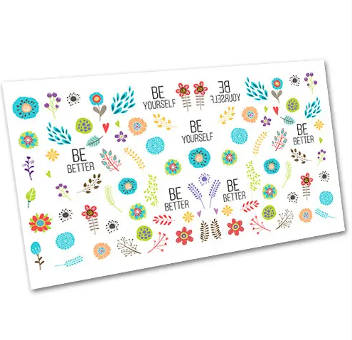 Слайдер-дизайн EasyNails Квіти, рослини w5389, фото 1