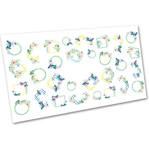 Слайдер-дизайн EasyNails Квіти, рослини w5241, фото 1