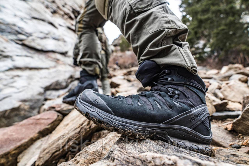 Salomon Quest 4D GTX Forces ブラック Черевики Salomon QUEST 4D GTX Forces 2 EN 10.5 Black