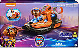 Щенячий Патруль Мегакіно 2023 Катер і фігурка Зуми Оригінал Paw Patrol Zuma Mighty Movie Hovercraft, фото 2