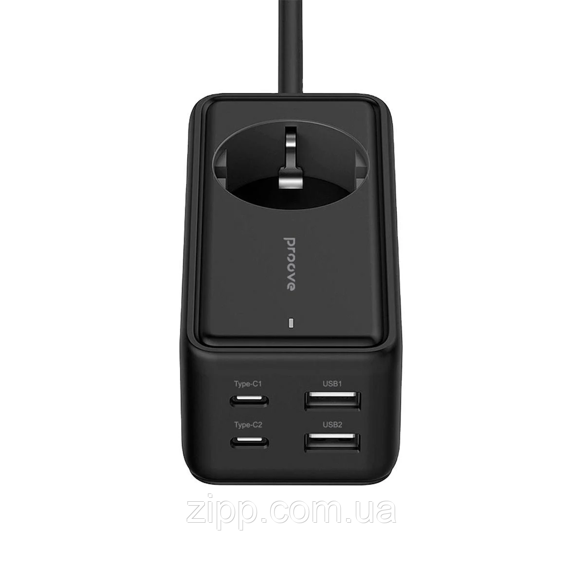 Мережевий фільтр Proove Power Strip Homester PD-03 1AC 65W (2 Type-C + 2USB), фото 1