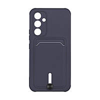 Чехол для Samsung Galaxy A54 5G TPU Colorfull Pocket Card Цвет 08 Dark blue