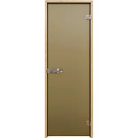 Двери межкомнатные Aqua Bronze Sateen 2000х800