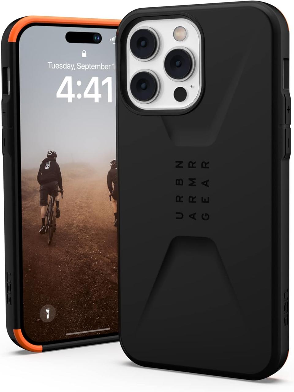 Чохол UAG Civilian Black для iPhone 14 Pro Max