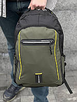Школьный рюкзак Рюкзак для ноутбука Спортивный рюкзак Черный с хаки