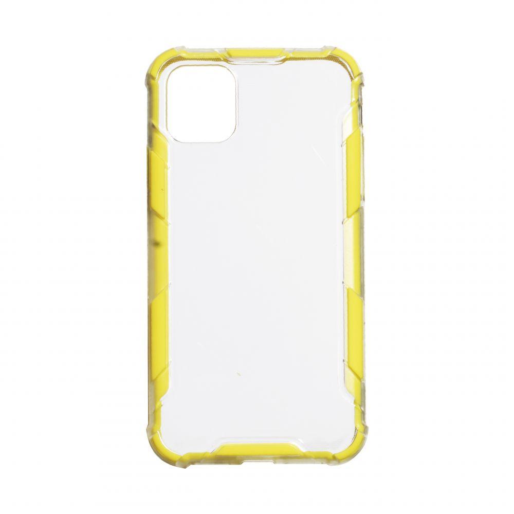 Чехол Armor Case Color Clear для iPhone 12 Mini Цвет Жёлтый - фото 1 - id-p2119226338