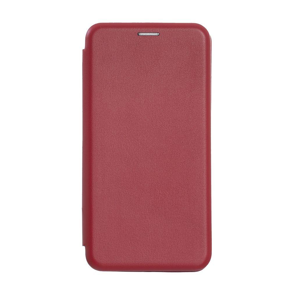 Чехол-книжка кожа для Xiaomi Redmi 5 Цвет Бордовый - фото 5 - id-p2119226354