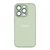 Чехол AG-Glass Matte Camera Lens with Magsafe для Iphone 15 Pro Цвет Autumn Leaf Yellow