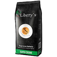 Кава зернова Liberty`s Super Crema 1000г