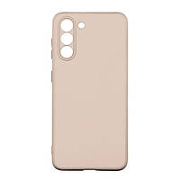 Чехол Silicone Cover Full Camera (A) для Samsung Galaxy S21 Цвет 19.Pink Sand