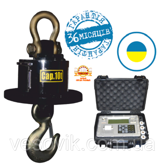 Кранові ваги ВК ЗЕВС III — 10000 РК із термощитом 10t, фото 1