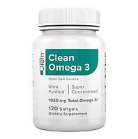 Омега 3 жирные кислоты Omne Diem Clean Omega 3 120 гелевых капсул