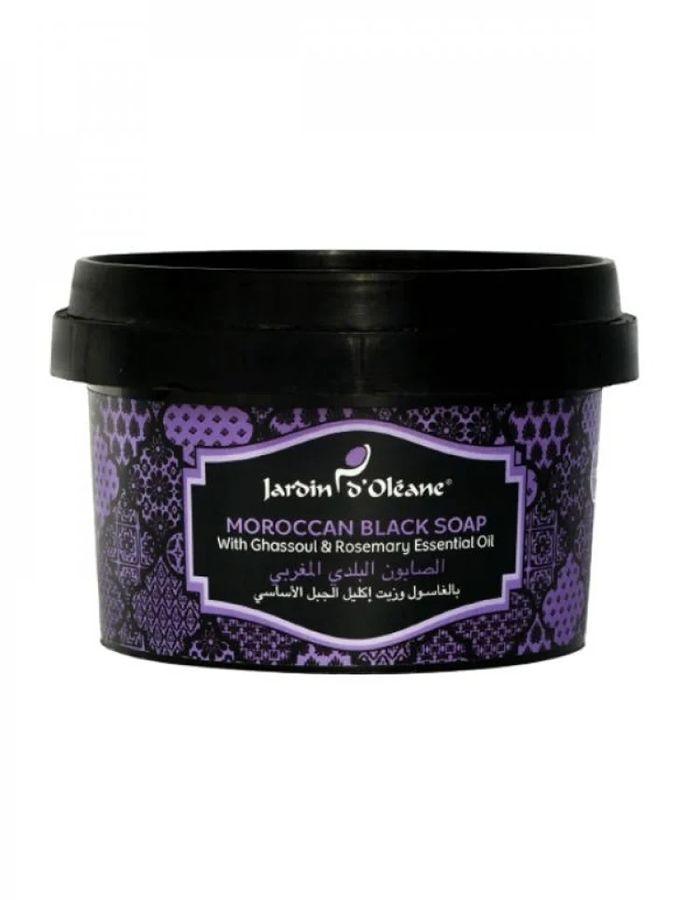 Мило марокканське(Бельді) JARDIN D'Oleane з розмарином Ghassoul & Essential oil of Rosemary 250 грам
