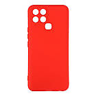 Чехол Silicone Cover Full Camera (A) для Infinix Smart 6 Колір 14.Red