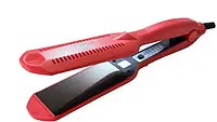 Выпрямитель утюжок для волос с керамическим покрытием пластин PROMOTEC PM-1226 PRO красный
