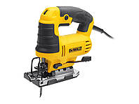 Електролобзик з верхньою ручкою DeWALT 650 Вт, 75 мм, 0-3200 хід/хв, картон (DW349)