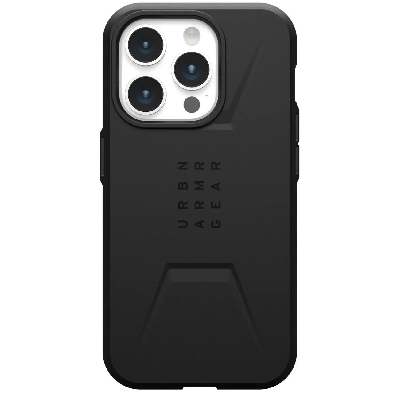 Чохол UAG Civilian MagSafe Black для iPhone 15 Pro Max