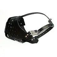 Dingo Gear Шкіряний посилений тактичний намордник для патрулювання та тренувань №2 (S03032), фото 2