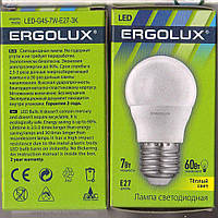 LED лампа Ergolux E27 7W 3000K. Новая!