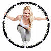 Масажний обруч хулахуп Massaging Hoop Exerciser / Спортивний обруч для схуднення з магнітами / Обруч тренажер, фото 3