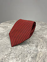 Краватка фірмова Addison, бордова, шовкова, 9.5 см, Відмінний стан!