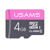 Карта памяти USAMS 4GB High Speed TF US-ZB100