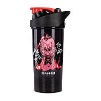 Shieldmixer Shaker The Will To Life (700 ml, black/red)
