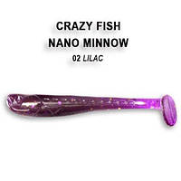 Силикон Crazy Fish Nano minnow 1.6" 6-40-2-6 кальмар