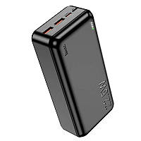 Повербанк Hoco J101B 30000mAh QC22.5W/PD20W 2USB/Type-C/Micro черный