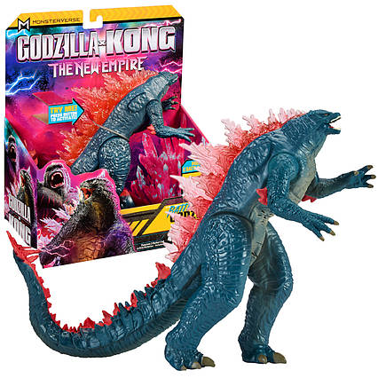 Ігрова фігурка Godzilla Kong Ґодзілла готова до бою звук шарнірна 18см (35506)