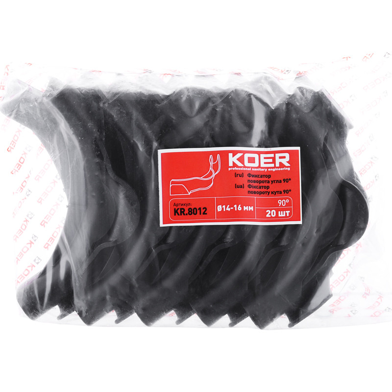 Фіксатор повороту кута 90*Koer KR.8012 [KR2971]