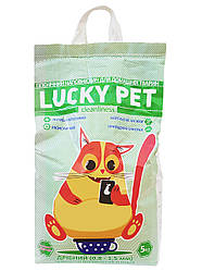 Lucky Pet (Лакі Пет) Бентонітовий наповнювач з ароматом лаванди, дрібний 5 кг
