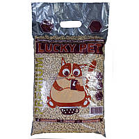 Lucky Pet (Лаки Пет) Древесный наполнитель, премиум, светлая гранула 3 кг