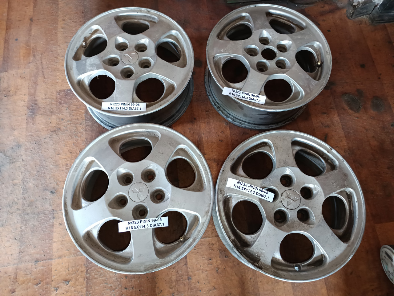 №223 Диски R16 5X114.3 DIA67.1 для Mitsubishi Pinin 99-05