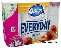 Туалетная бумага Ooops! Everyday Peach 24 шт 120 отрывов