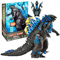 Игровая фигурка Godzilla and Kong серии Titan Tech Годзилла Титан Тех шарнирная 23см (34931)