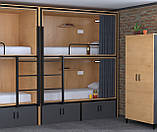 Двоярусне ліжко з обшивкою Loft Design, фото 10