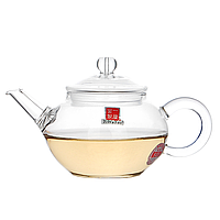 Чайник стеклянный YiWuYao FH-204, 200 мл прозрачный, заварочный из жаропрочного стекла, китайский