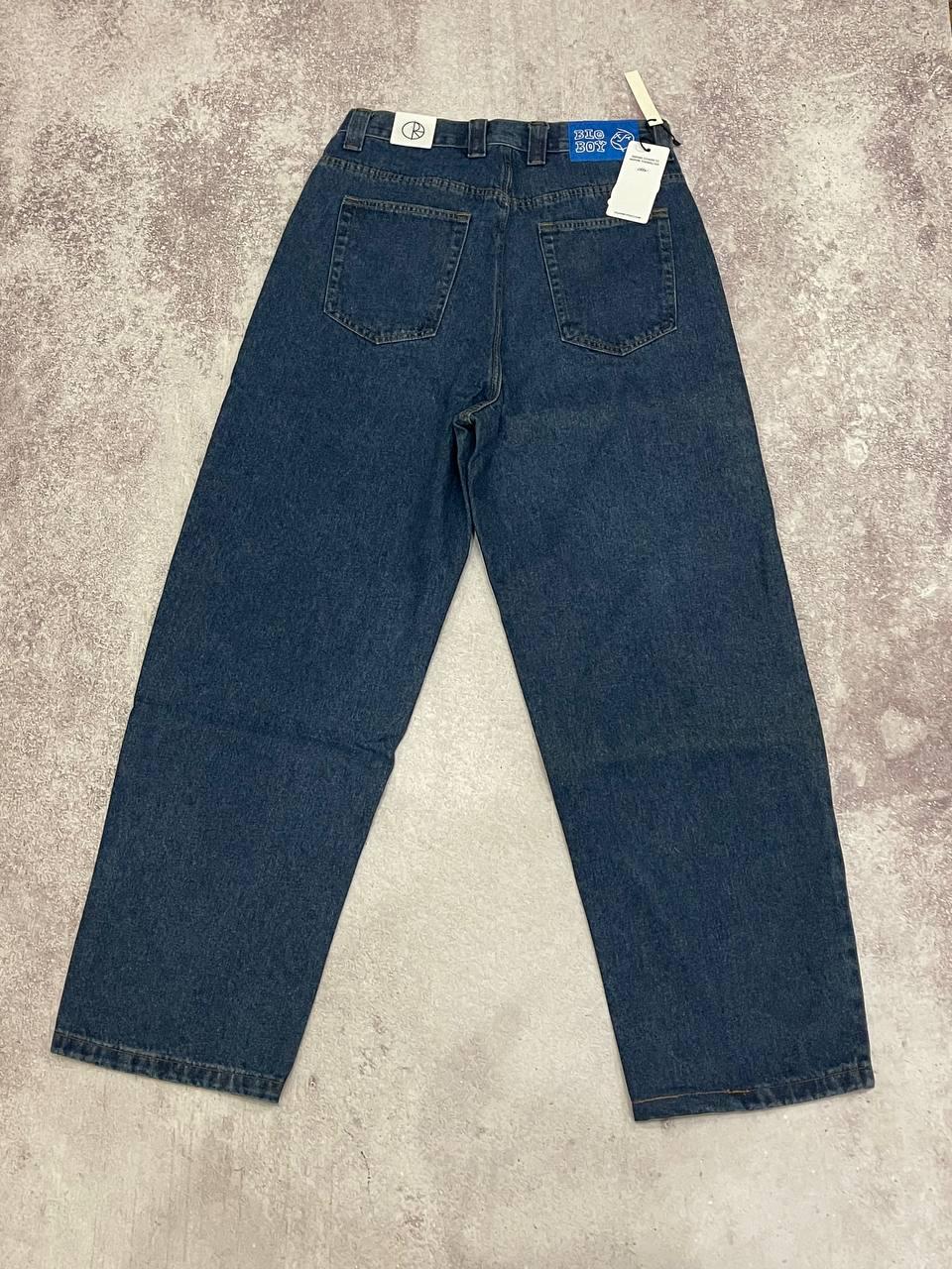 Оригинал big boy jeans бигбой полар polar skate co Синий, 34, цена