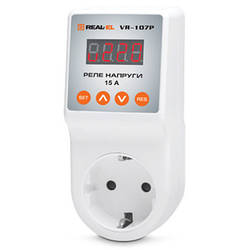 Реле напруги REAL-EL VR-107P, white EL122300008 smart