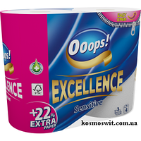 Туалетная бумага 3-слойная Ooops! Excellence 4 шт 150 отрывов