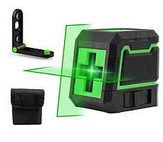 Професійний лазерний рівень HILDA із двома зеленими лініями + Кронштейн