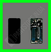 Дисплей Asus ZenFone 5 / ZenFone 5Z із сенсором та рамкою, чорний (оригінальні комплектуючі)