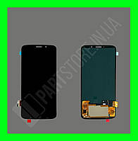 Дисплей Motorola Moto Z3 / Moto Z3 Play (XT1929) с сенсором, черный (OLED, оригинальные комплектующие)