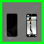 Дисплей Tecno Spark 8p із сенсором та рамкою, чорний (оригінальні комплектуючі)