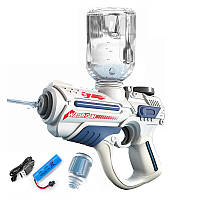 Водяной пистолет Water Gun Space Electric, 200мл, бело-синий