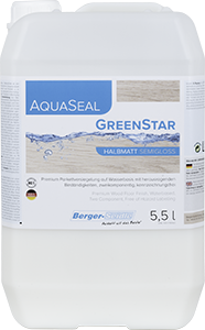 Двухкомпонентный лак на водной основе Berger AquaSeal GreenStar Глянцевая, 1.65 - фото 1 - id-p2119372118