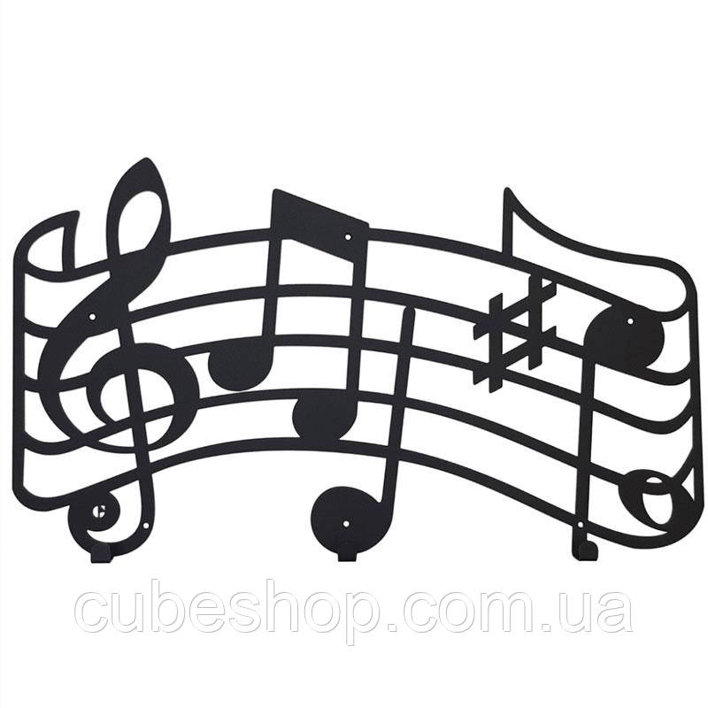 Вішалка настінна Melody (металева), фото 1